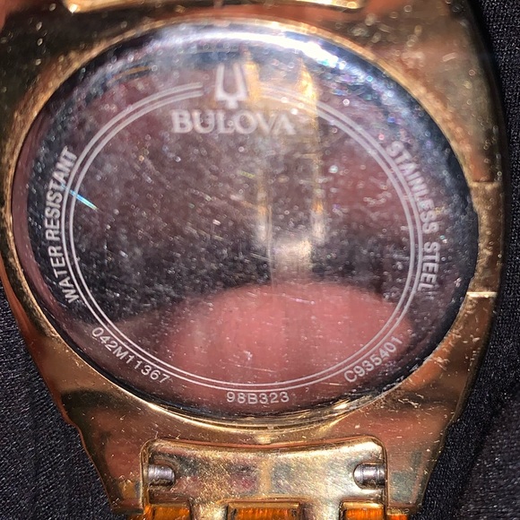 Bulova Phantom Crystal Watch Gold and Silver - Picture 3 of 11